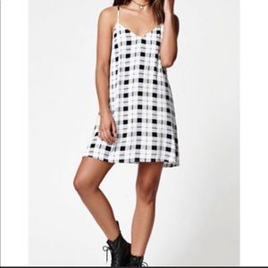 Kendall & Kylie Checkered Dress